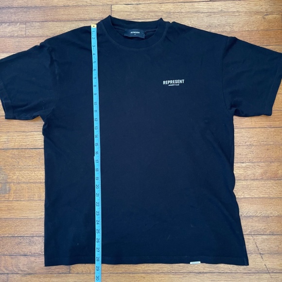 Represent Owners' Club Black T-Shirt Sz Med  **Authentic** - Picture 7 of 11